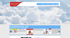 Desktop Screenshot of elitlifeguzellik.com